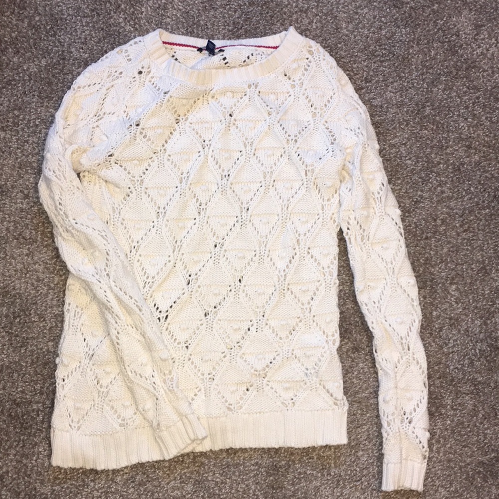 Tommy Hilfiger cream sweater